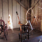 Spinning Demonstration at Chapman-Hall House During Pumpkinfest
