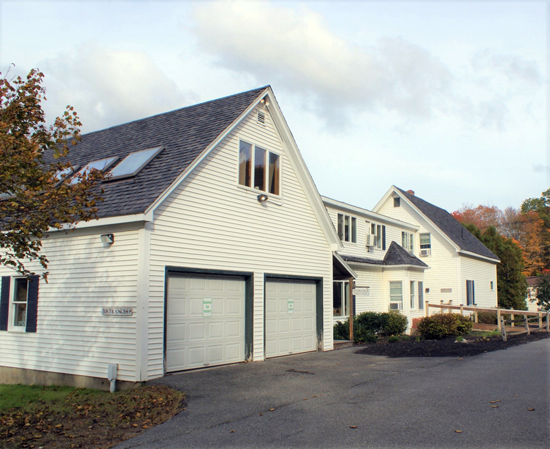 LincolnHealth plans to demolish the Teel House on its Miles Campus in Damariscotta at the end of November to make room for more parking. (Photo courtesy John Martins/LincolnHealth)