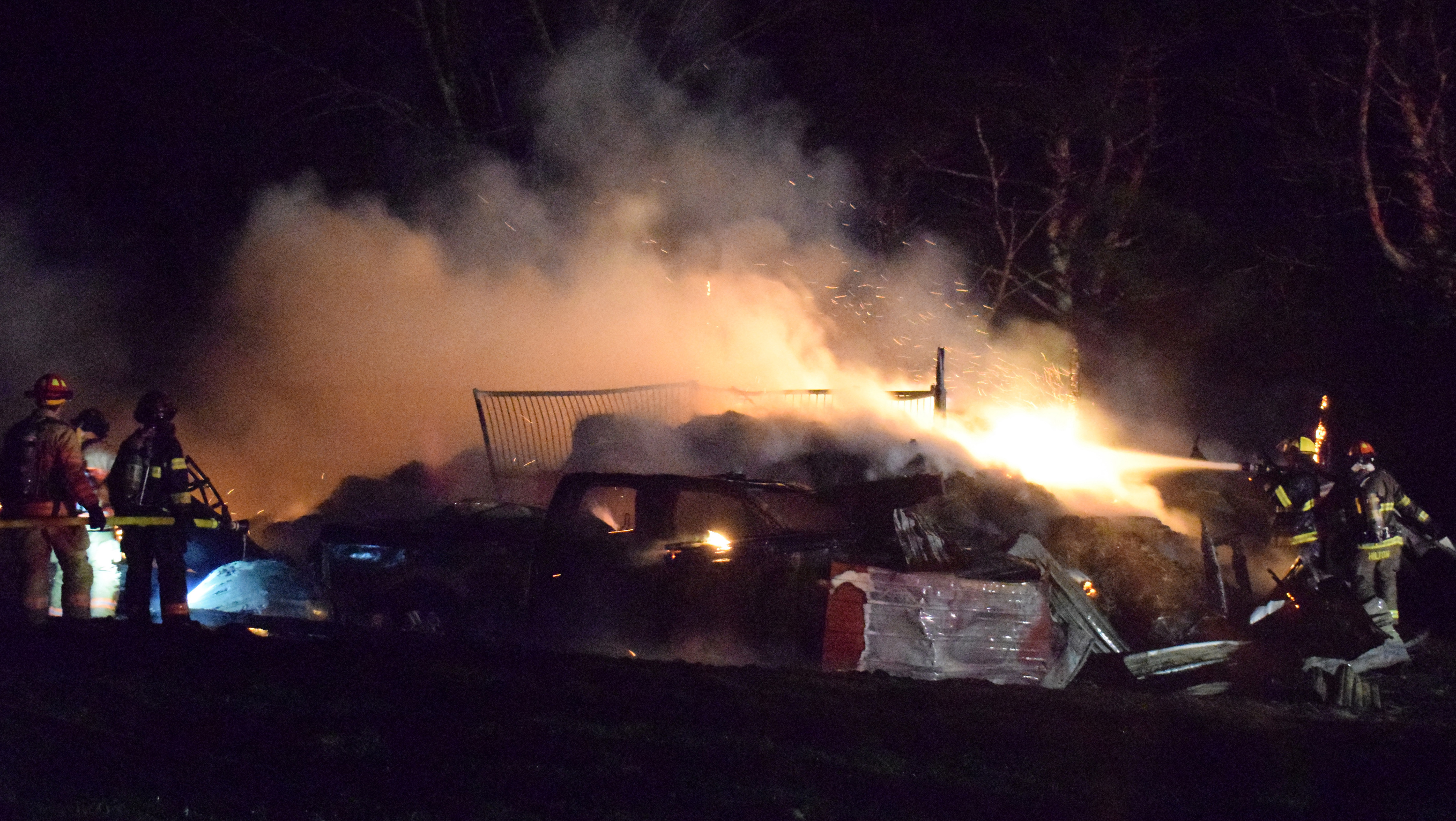 Newcastle Farmers Lose Animals Truck In Barn Fire The Lincoln