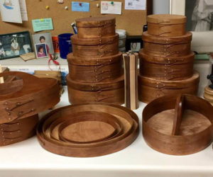 Finely made Shaker boxes will be on hand at the Holiday Bazaar. (Photo courtesy Penny Moshier)