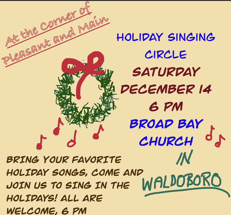 Holiday Singing Circle - The Lincoln County News