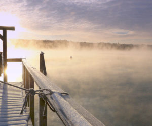 Grisan Stevenson's photo of sea smoke rising off the Sheepscot River in Edgecomb at sunrise on a chilly winter morning received the most reader votes to win the January #LCNme365 photo contest. Stevenson will receive a $50 gift certificate from Racha Noodle Bar by Best Thai, the sponsor of the January photo contest.