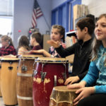 Drummer Educates Nobleboro Students