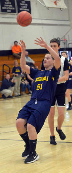 Collin Booker takes a shot for the Panthers. (Paula Roberts photo)