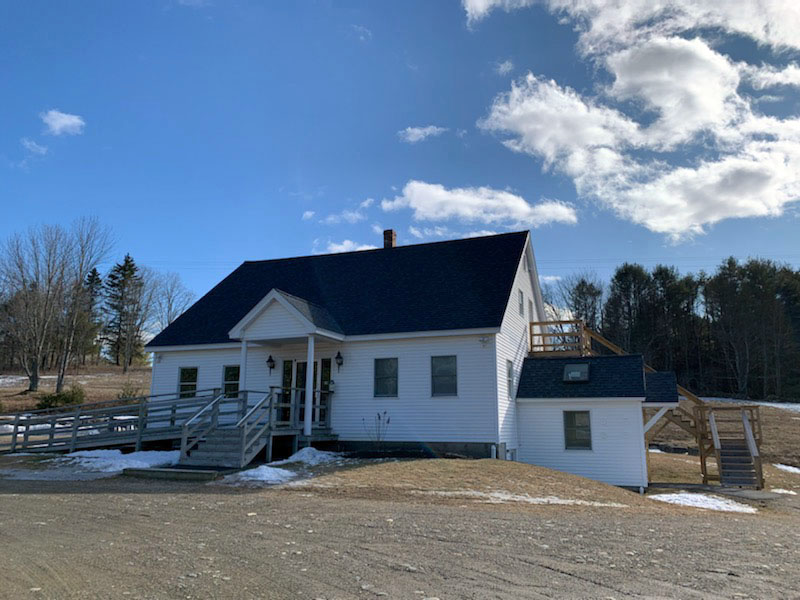 This building at 18 Belvedere Road in Damariscotta is the site of New Hope for WomenÂ’s new office location.