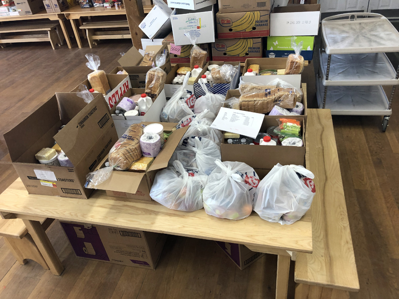 Many meals await delivery to Lincoln County families. The new Lincoln County Food Initiative is a collective of local businesses that are supporting residents during the COVID-19 pandemic.