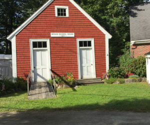 The Waldoborough Historical Society schoolhouse awaits the return of students and visitors alike. (Photo courtesy Jean Lawrence)