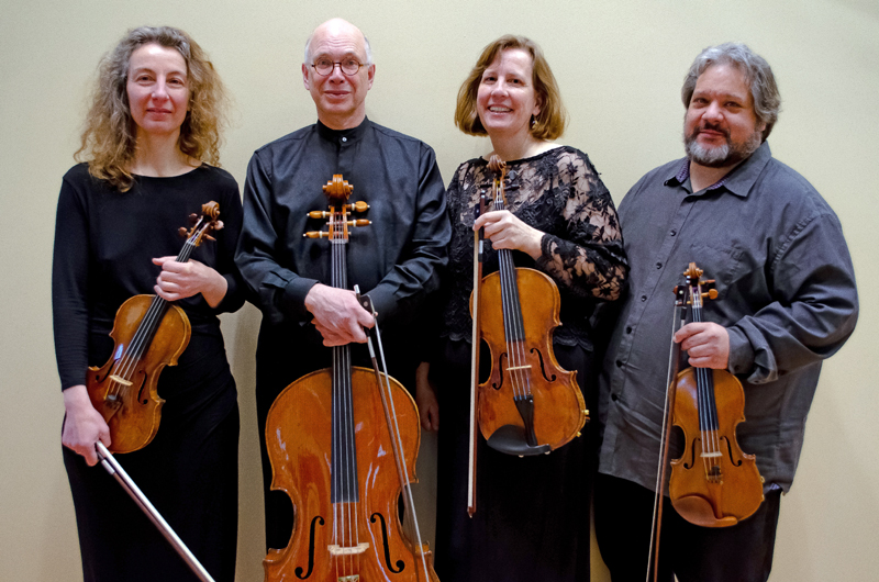 The DaPonte String Quartet hosts weekly digital events and happy hours every Wednesday and Friday.