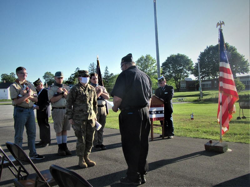 American Legion Hosts Flag Retirement Ceremony The Lincoln County News