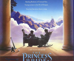 The Princess Bride movie poster from 1987.