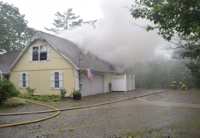 Lightning Strike Causes House Fire in Bristol The Lincoln County News