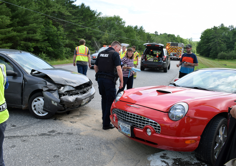 Collision on Route 1 In Damariscotta Sends One to Hospital The
