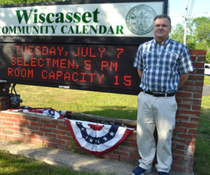 Dennis Simmons will be Wiscasset's next town manager. (Charlotte Boynton photo)