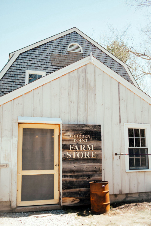 Glidden Point Oyster Farms offers curbside pickup or dine-in on the patio.