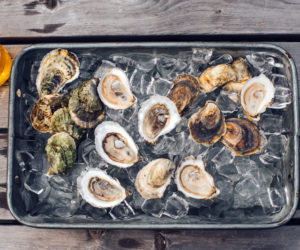 "Shuck-your-own" oysters are available at Glidden Point Oyster Farms.