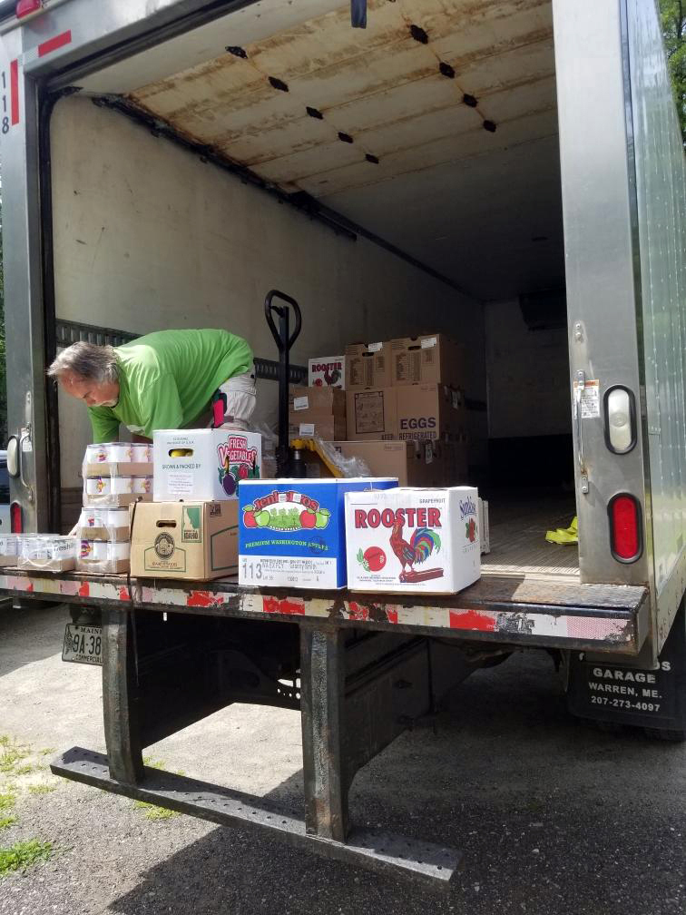 Local Trucking Company Delivers Food to Pantry The Lincoln County News