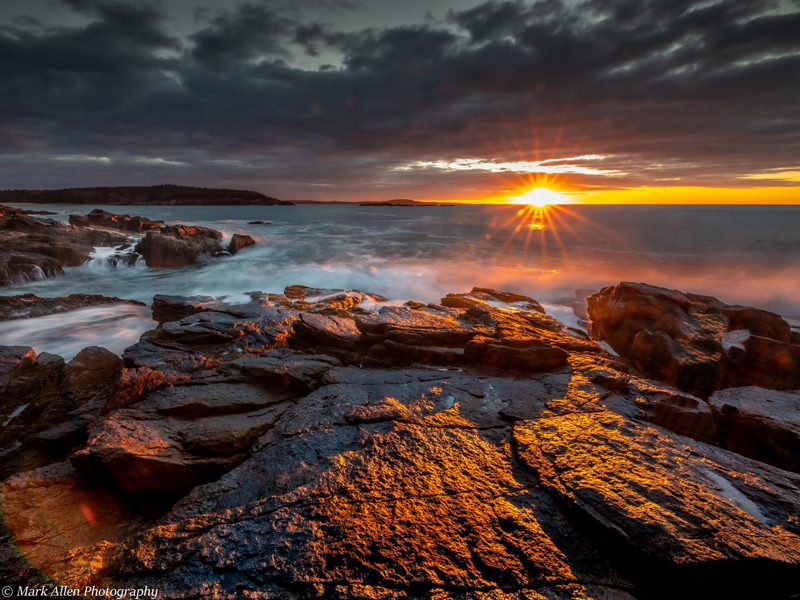 Acadia National Park at sunrise. (Photo courtesy Mark Allen)