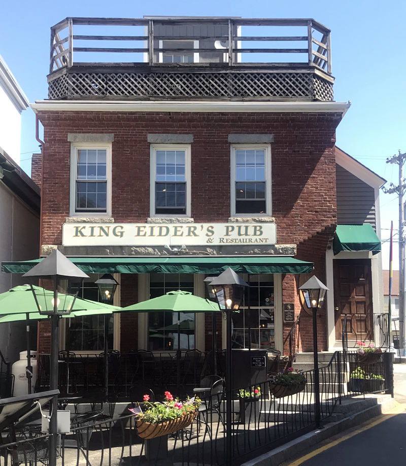 King Eider's Pub is located on Main St. in Damariscotta.