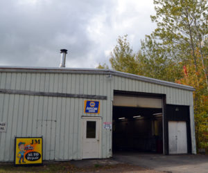 The new location of JM Automotive at 186 Fowle Hill Road in Wiscasset. (Maia Zewert photo)