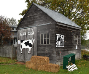 The Take-What-You-Need Farm Stand at The Morris Farm in Wiscasset is open seven days a week. (Hailey Bryant photo)