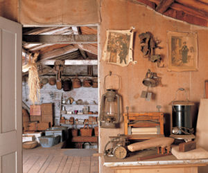 The upper story toolshed at Castle Tucker is among the rooms visited on the "Behind Closed Doors" tour.