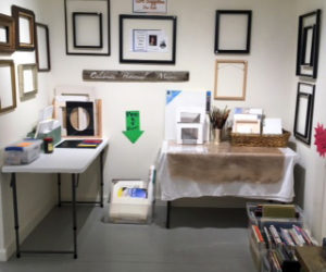 The late artist Caroline Howe's art materials are available for sale at Saltwater Artists Gallery.