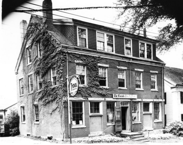 The Lincoln County News office was on Water Street in Damariscotta from the establishment of the newspaper in 1919 until the destruction of the building by fire in 1943.