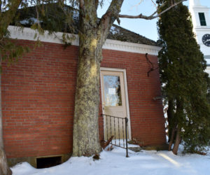 The Damariscotta Region Information Bureau building from Vine Street on Wednesday, Dec. 23. The Maine Department of Transportation recently approved the sale of the land the building sits on to the town of Damariscotta. (Evan Houk photo)