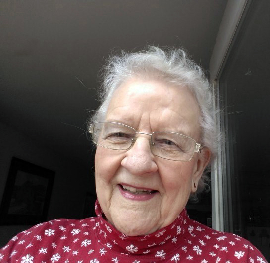 Janice Metcalf Fogg, a member of the Wiscasset Academy Class of 1950, made a New Year's resolution to call her 10 surviving classmates twice a month to keep in touch during the isolation of the COVID-19 pandemic. (Photo courtesy Sheila Miller)