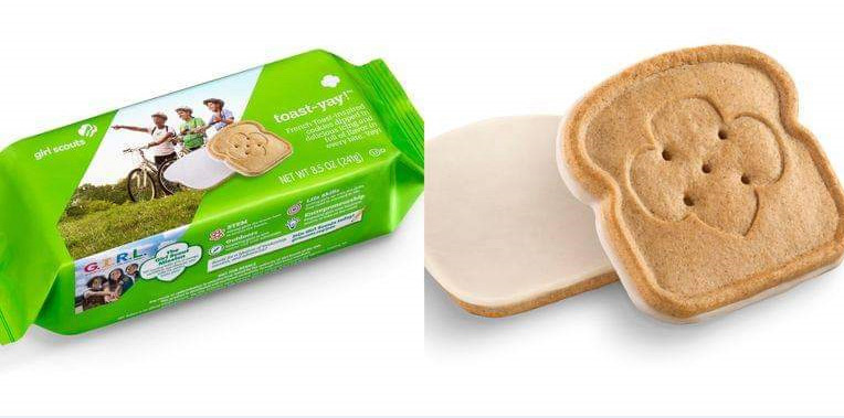 The Girl Scouts of Maine have a new cookie this year, the toast-yay!
