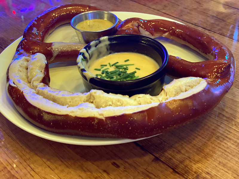 A "farmer's knot" pretzel. (Photo courtesy Michael Dickson)