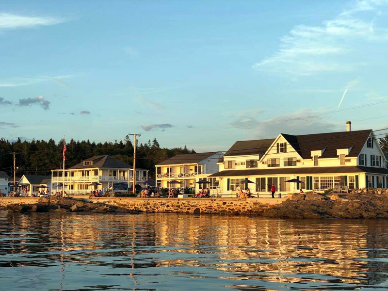 The Ocean Point Inn and Resort in East Boothbay.