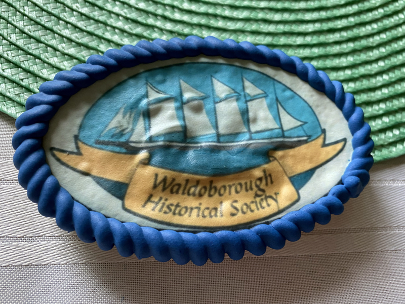 Five Masted Schooner cookie. (Photo courtesy Jean Lawrence)