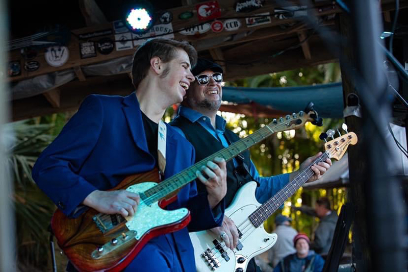Memphis Lightning puts on a high-energy, rocking roots and blues show. (Photo courtesy Memphis Lightning)
