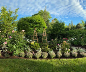 Miller Point garden, at the end of Town Landing Road, will be site of The Garden As Landscape on July 8 to benefit Bremen Library.
