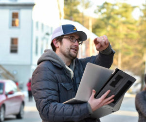 Lucas McNelly plans to shoot "Maine Noir," his third feature film, in Waldoboro this September. (Photo courtesy Joe McGurn, RaceME)