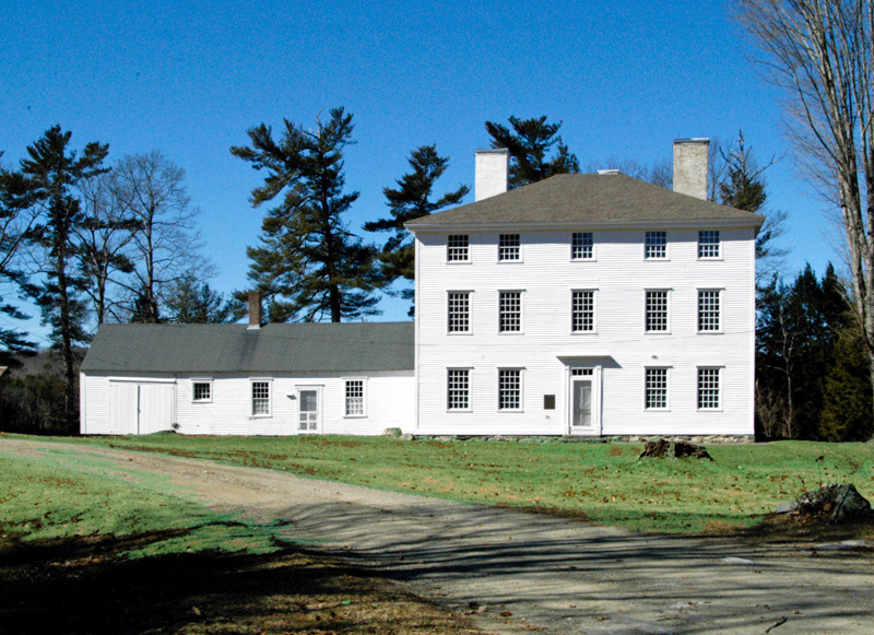 The 1811 Lincoln County Old Jail in Wiscasset.