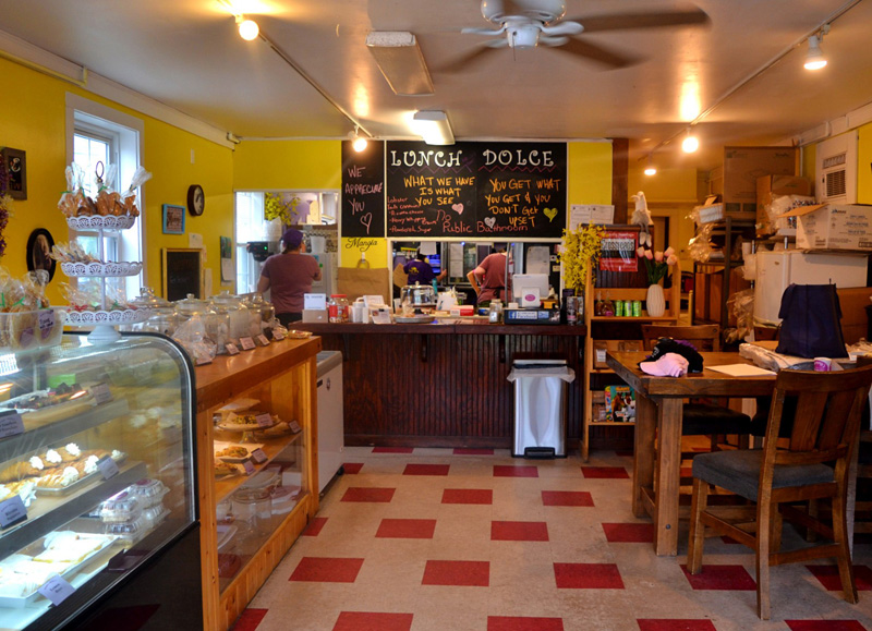 Inside Mammy's Bakery at 100 Main St. in Wiscasset Village. (Photo by Nettie Hoagland)