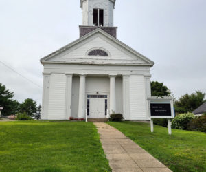 The White Church in need of some love and care but help is on its way.