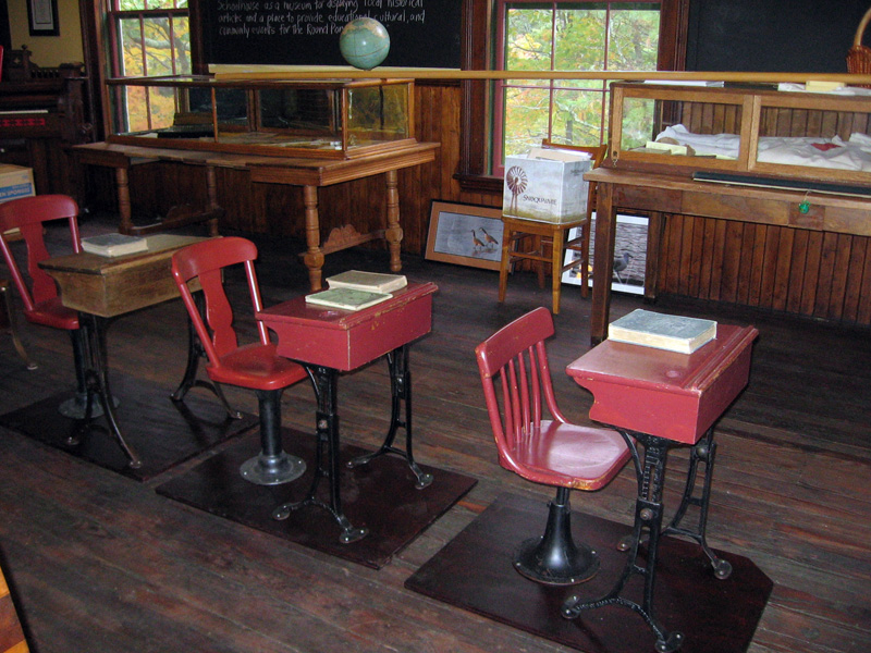 The museum at the Washington Schoolhouse will be open Wednesday afternoons from 2-4 p.m. in August.