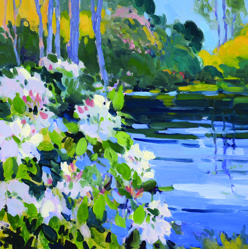 "Spring Pool," by Keith Oehmig.