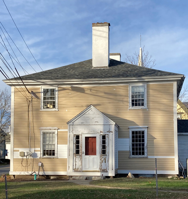 The Daniel Day house on Bristol Road is undergoing some renovations. (Contributed photo)