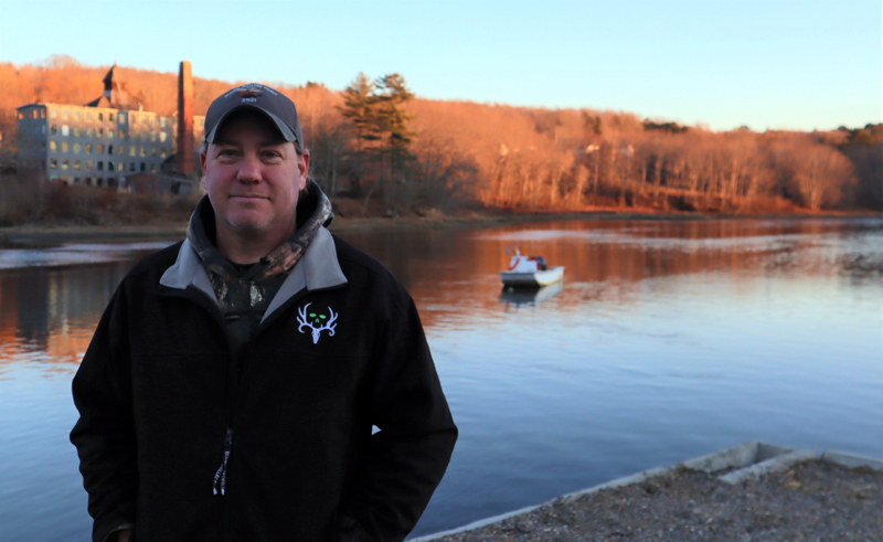 Waldoboro Selectman Abden Simmons announced his campaign for Maine Senate District 13 last week. He said he hopes to increase funding for trade schools and protect vital community resources such as the Damariscotta River. (Emily Hayes photo)