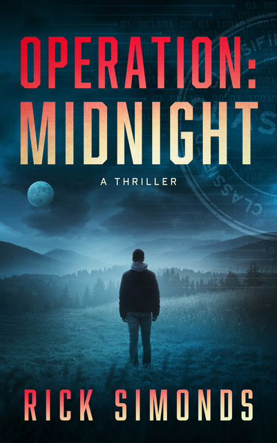 The cover of "Operation: Midnight" by local author Rick Simonds.