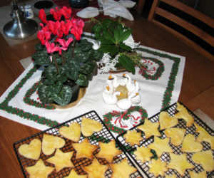 Latvian Christmas cookies. (Photo courtesy I. Winicov Harrington)