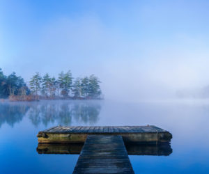 Andrew Duffy, of Brookline, Mass., won the 2021 #LCNme365 photo contest with his picture of a calm morning on Damariscotta Lake. Duffy will receive a prize package from Lincoln County Publishing Co. of products featuring his photo, including a 2022 calendar.