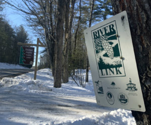 The River~Link trail's northern end is at the Dodge Point Preserve in Edgecomb. (Anna M. Drzewiecki photo)