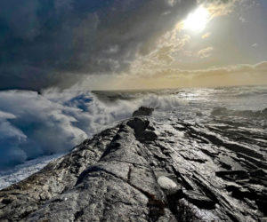 Doug Houston received the most reader votes to win the March #LCNme365 photo contest with his picture of Pemaquid Point during a storm. Houston, of Bristol, will receive a $50 gift certificate from Coastal Car Wash and Detail Center, of Damariscotta and Boothbay Harbor, the sponsor of the March contest, as well as a canvas print of his photo courtesy of Mail It 4 U, of Newcastle.