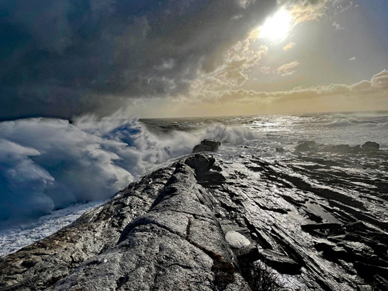 Doug Houston received the most reader votes to win the March #LCNme365 photo contest with his picture of Pemaquid Point during a storm. Houston, of Bristol, will receive a $50 gift certificate from Coastal Car Wash and Detail Center, of Damariscotta and Boothbay Harbor, the sponsor of the March contest, as well as a canvas print of his photo courtesy of Mail It 4 U, of Newcastle.