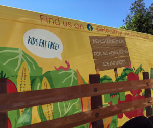 Lulu the Lunch Wagon, the van that serves meals throughout the summer. (Courtesy photo)